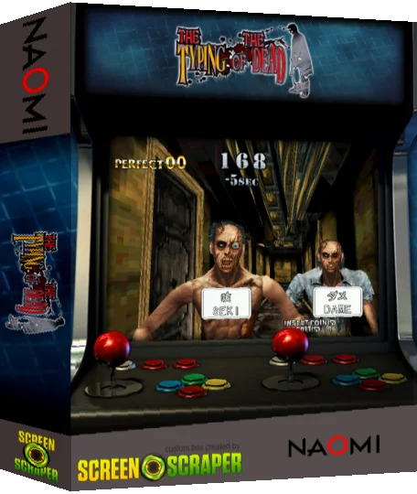 Typing Of The Dead, The — box-3D (SS)