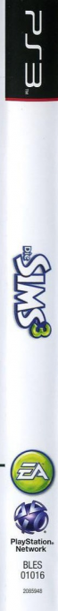 Sims 3, The — box-2D-side (DE)