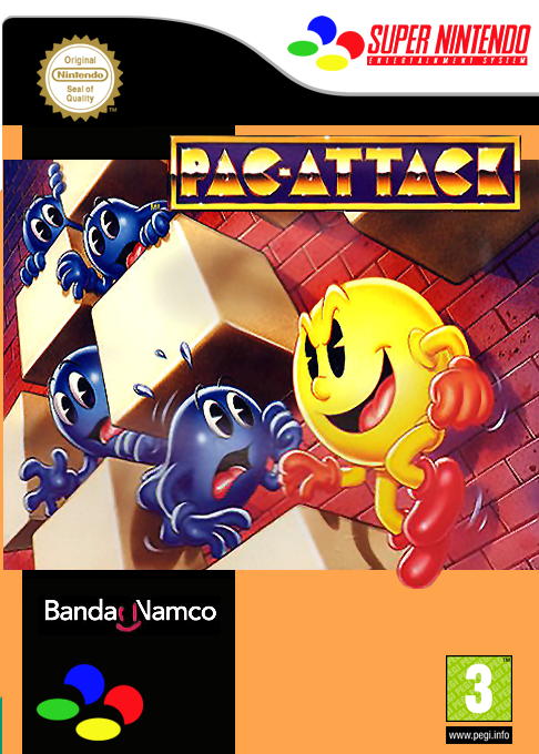 Pac-attack — box-2D (EU)