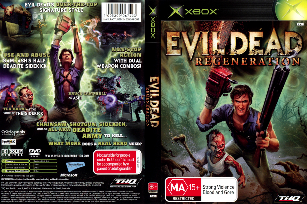 Evil Dead - Regeneration — box-texture (AU)