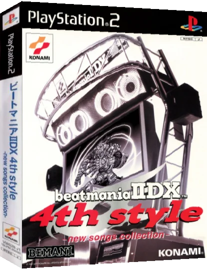 Beatmania II DX 4th Style - New Songs Collection — box-3D (JP)