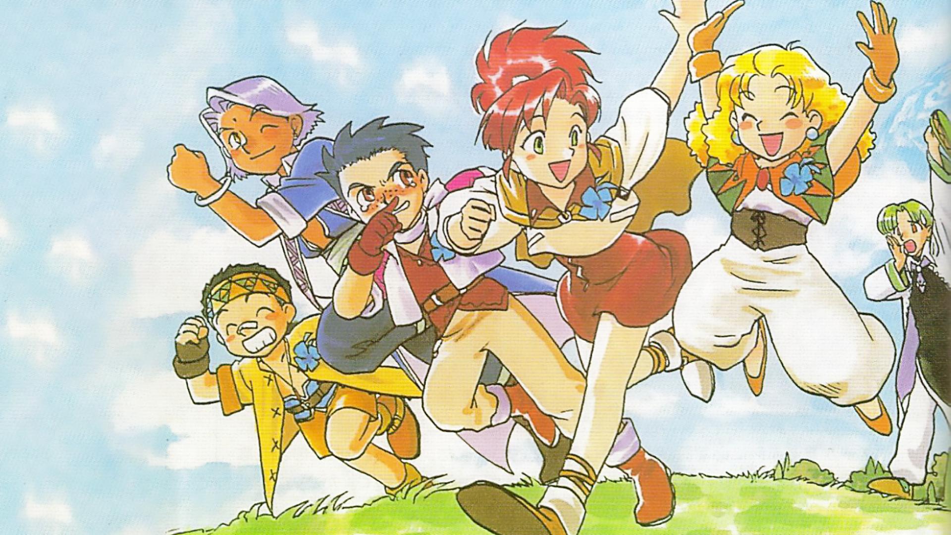Lunar - Sanpo-suru Gakuen — fanart