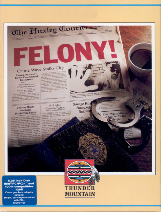 Mystery Master - Felony! box art
