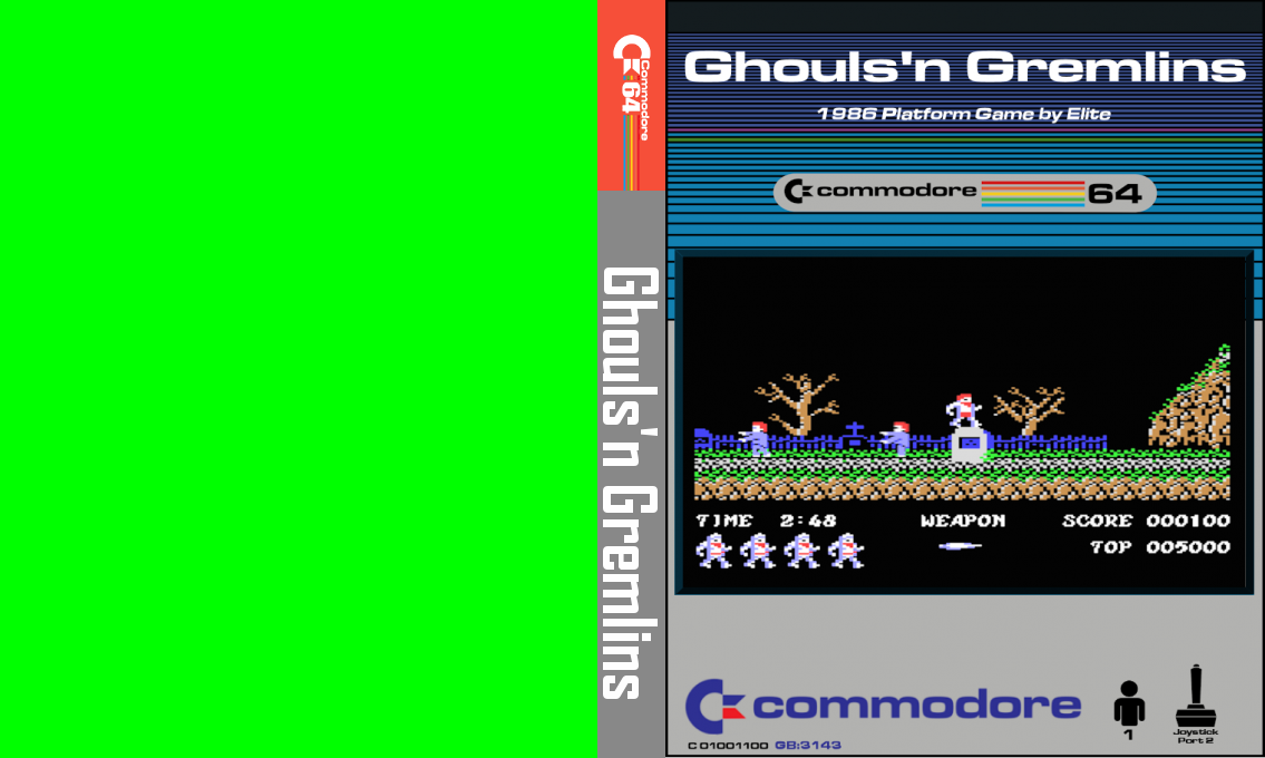 Ghouls'n Gremlins — box-texture (CUS)