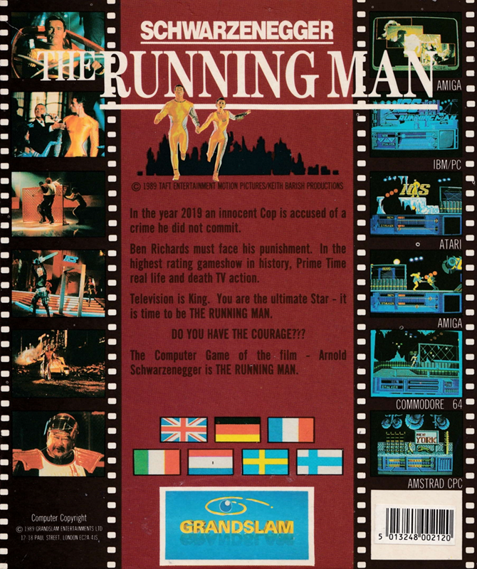 Running Man, The — box-2D-back (EU)
