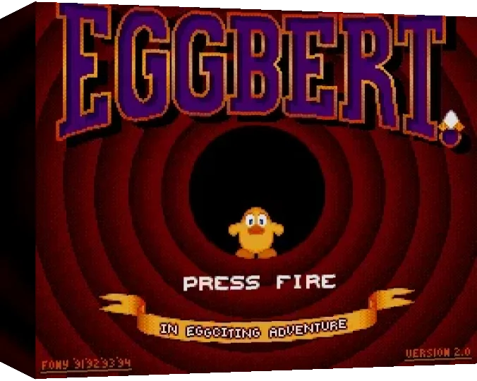 Eggbert in Eggciting Adventure — box-3D (WOR)