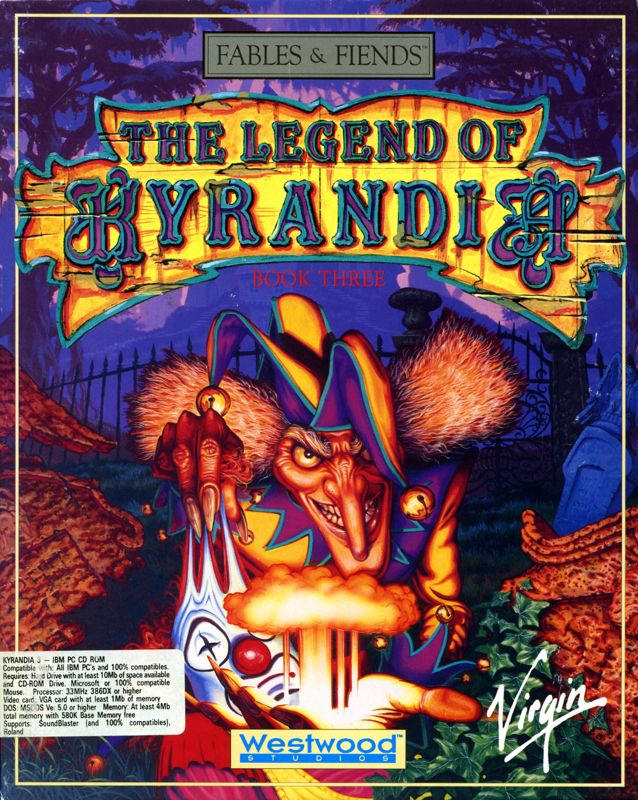 Legend Of Kyrandia, The - Book 3 - Malcolm's Revenge — box-2D (EU)