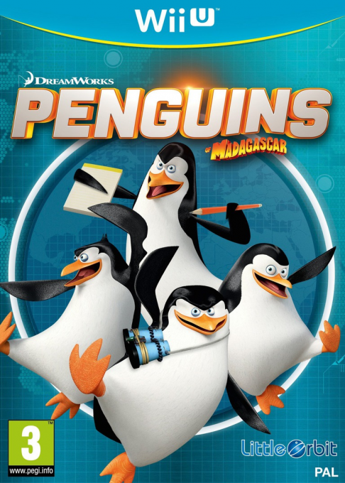 DreamWorks Penguins of Madagascar — box-2D (EU)