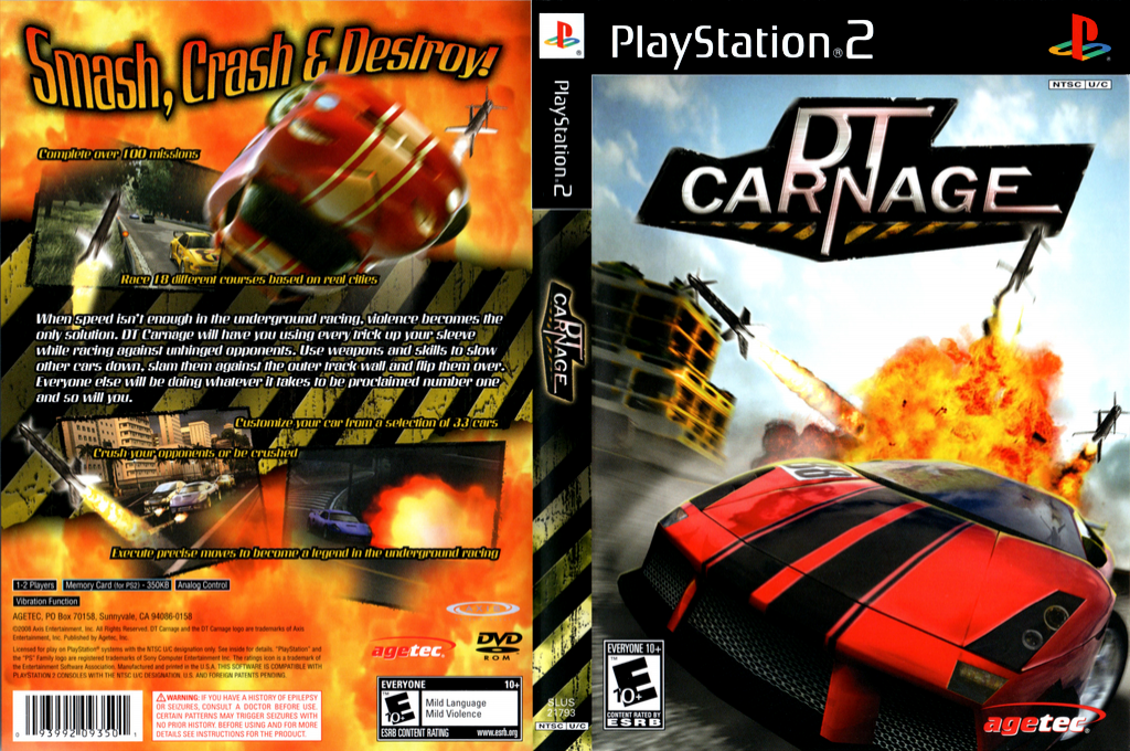 DT Carnage — box-texture (US)