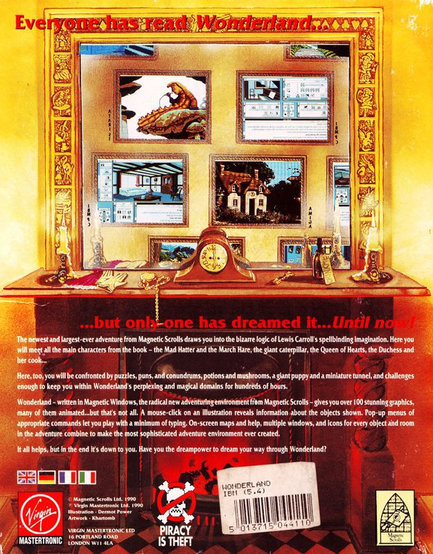 Wonderland — box-2D-back (EU)