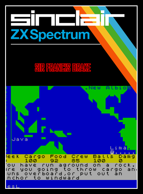 Sir Francis Drake box art