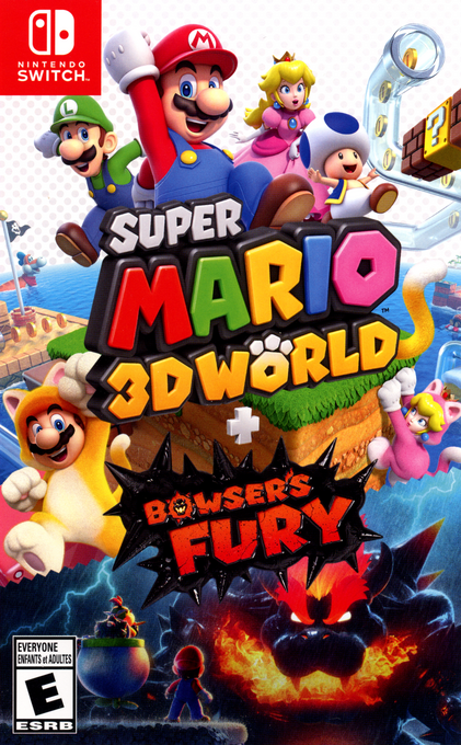Super Mario 3D World Bowser's Fury — box-2D (CA)