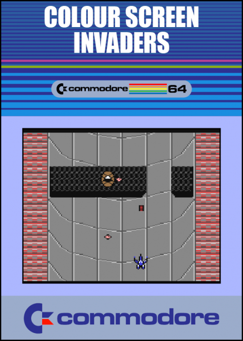 Colour Screen Invaders box art