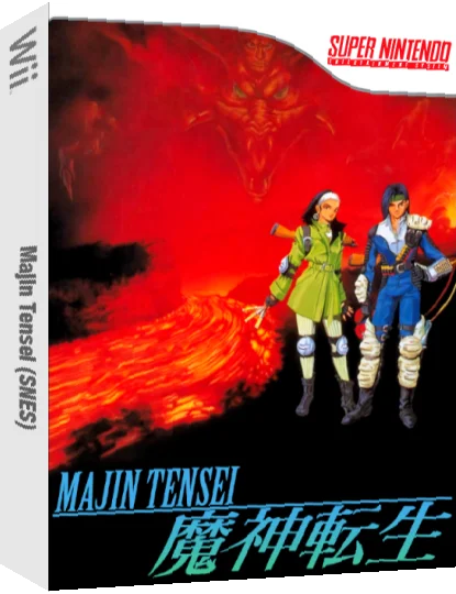 Majin Tensei — box-3D (JP)