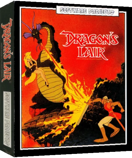Dragon's Lair — box-3D (EU)