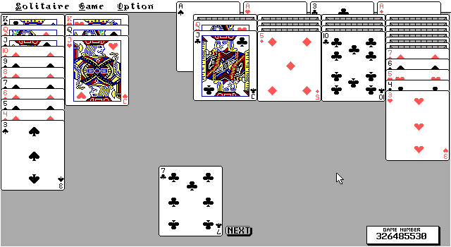 TEGL Klondike Solitaire — ss (WOR)