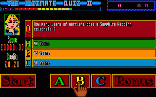 The Ultimate Quiz II — ss (WOR)