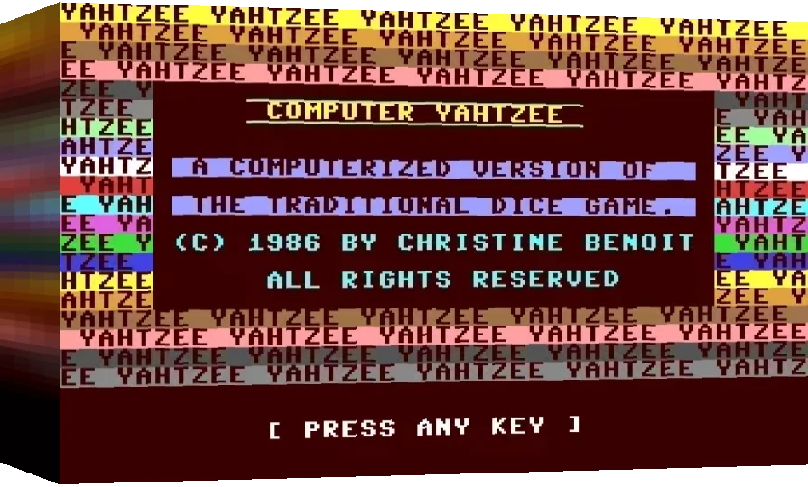 Computer Yahtzee — box-3D (WOR)