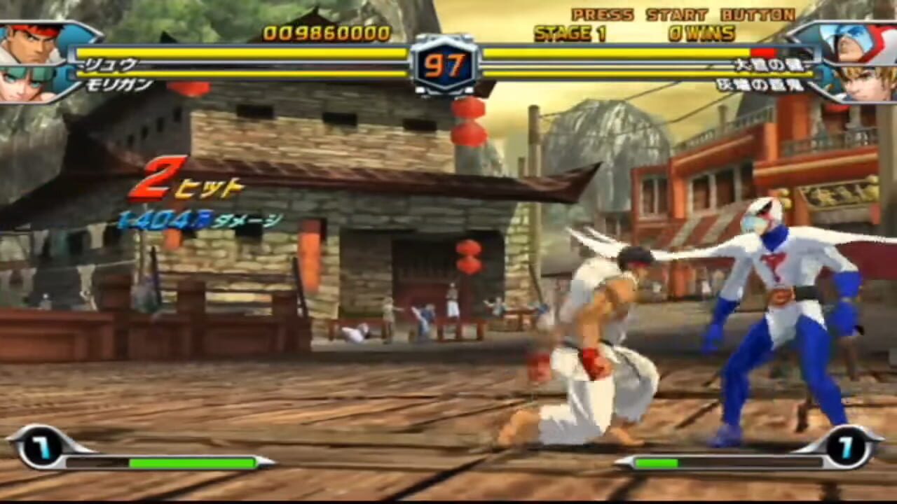 Tatsunoko vs. Capcom - Cross Generation of Heroes — screenshot (WOR)