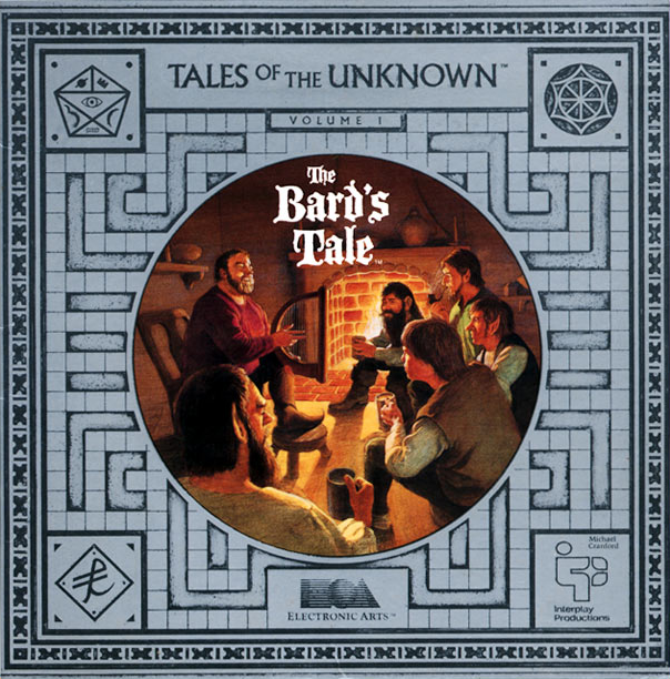 Bard's Tale, The box art