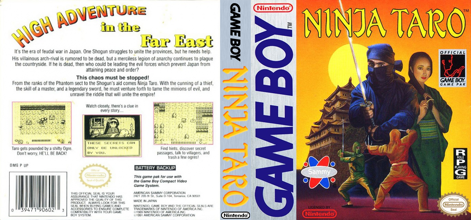 Ninja Taro — box-texture (US)
