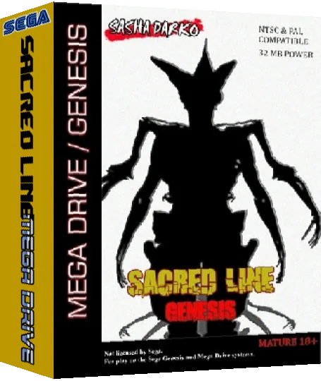 Sacred Line II — box-3D (US)