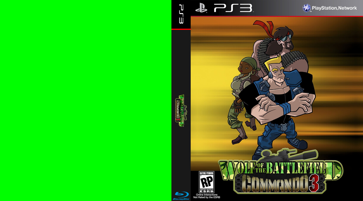 Wolf of the Battlefield - Commando 3 — box-texture (US)