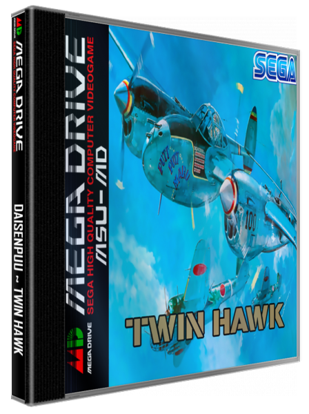 Daisenpuu ~ Twin Hawk — box-3D (WOR)