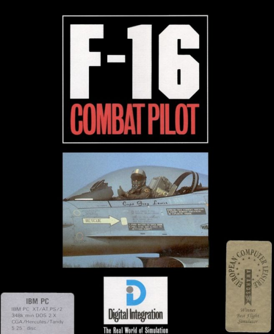 F-16 Combat Pilot — box-2D (EU)