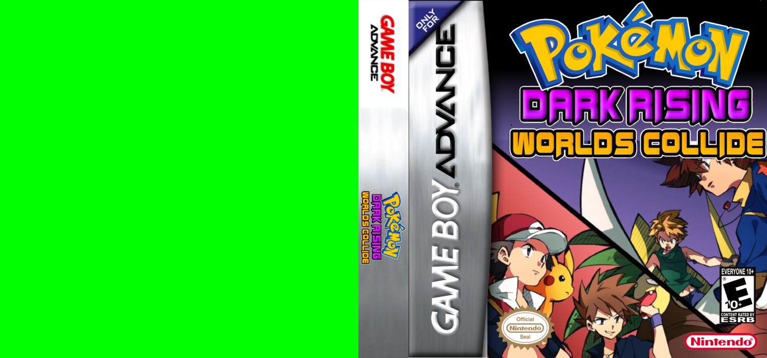 Pokemon : Dark Rising Origins - Worlds Collide — box-texture (US)