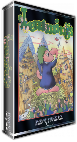 Lemmings — box-3D (EU)