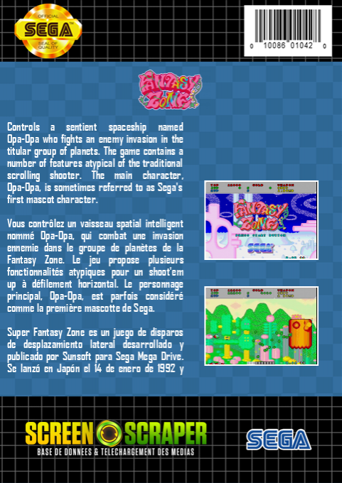 Fantasy Zone — box-2D-back (SS)