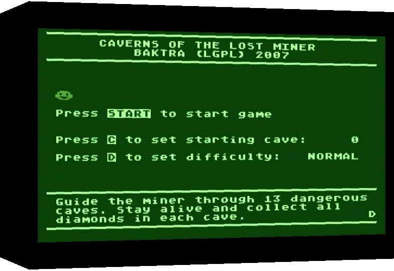 Caverns Of The Lost Miner — box-3D (WOR)