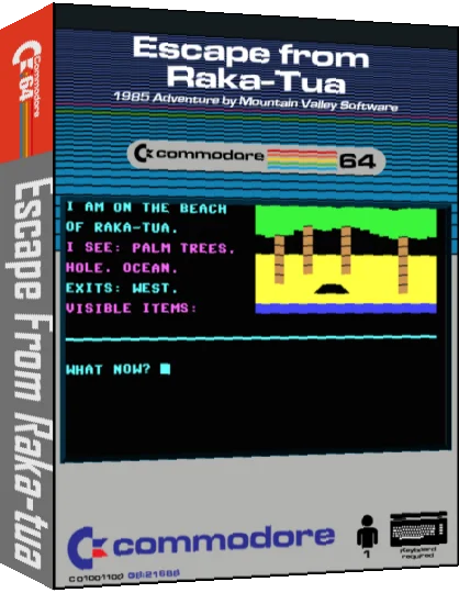 Escape from Raka-Tua — box-3D (CUS)