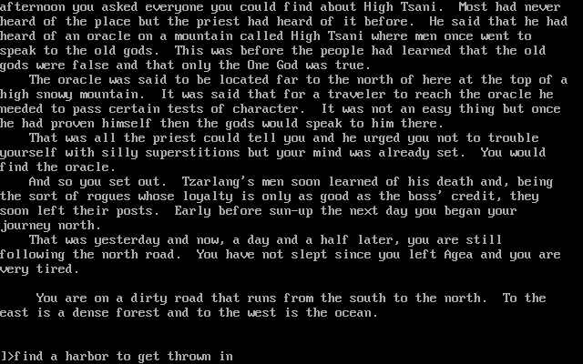 Daemon Quest : The Third Saga - The Road To The High Tsani — ss (WOR)