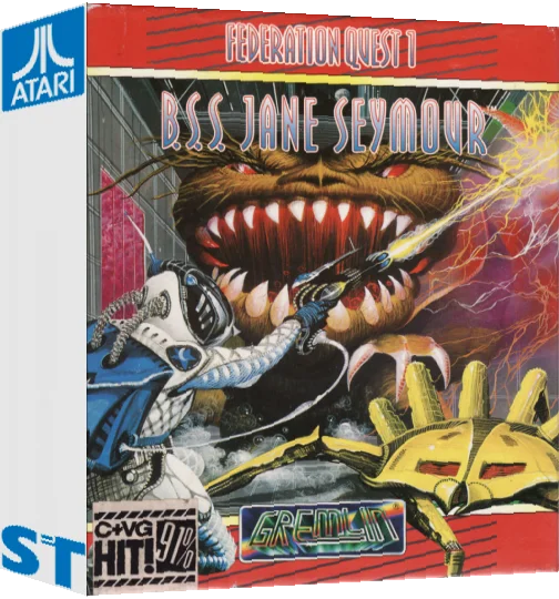Federation Quest 1 - B.S.S. Jane Seymour — box-3D (EU)