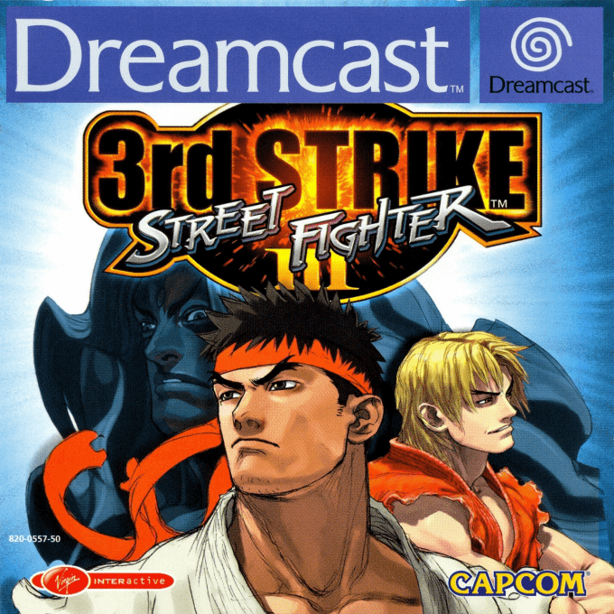 Street Fighter III - 3rd Strike — box-2D (EU)