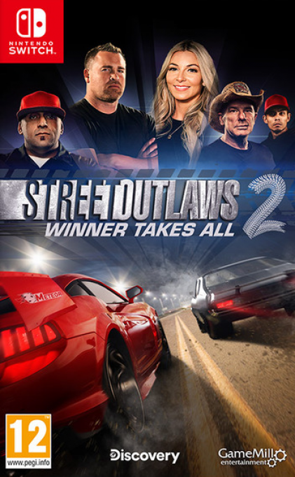 Street Outlaws 2 — box-2D (EU)