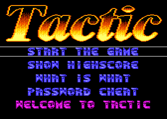 Tactic — sstitle (WOR)