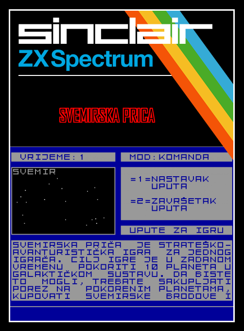 Svemirska Prica box art