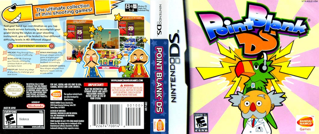 Point Blank Ds — box-texture (US)