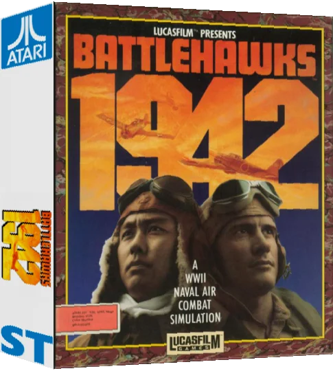 Battlehawks 1942 — box-3D (EU)