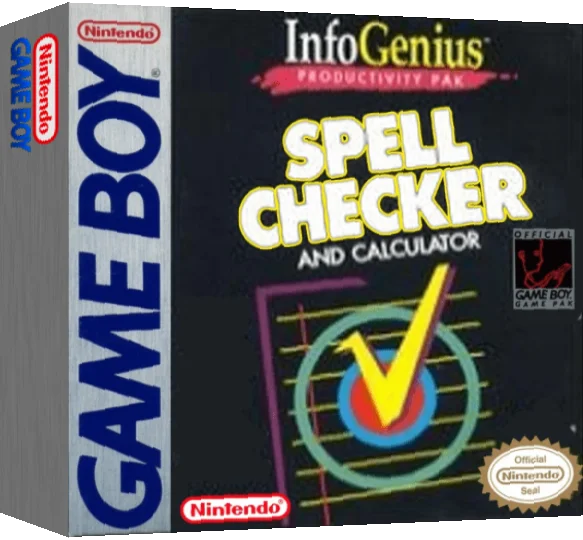 InfoGenius Productivity Pak - Spell Checker and Calculator — box-3D (WOR)