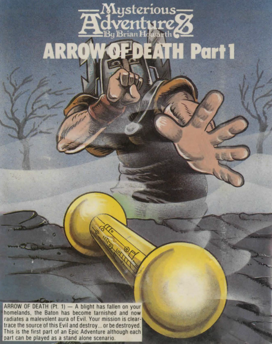 Mysterious Adventures No. 3 - Arrow of Death - Part 1 box art
