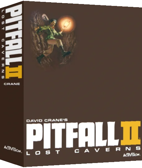 Pitfall II - Lost Caverns — box-3D (US)