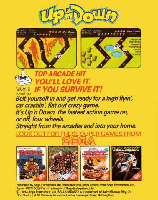 Up 'n Down — box-2D-back (EU)