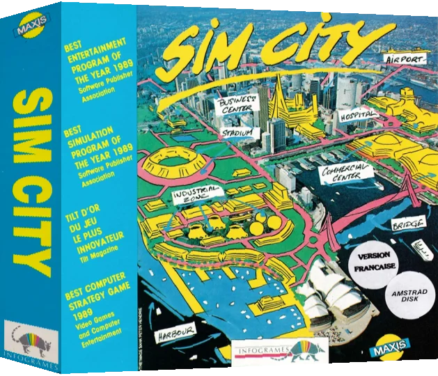 Sim City — box-3D (EU)