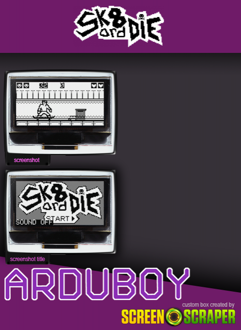 Sk8 Ard Die — box-2D-back (SS)