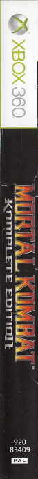 Mortal Kombat - Komplete Edition — box-2D-side (EU)