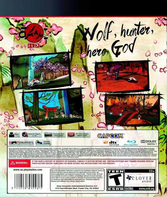 Ookami - Zekkeiban — box-2D-back (US)